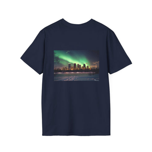 Aurora City Skyline T-Shirt Design