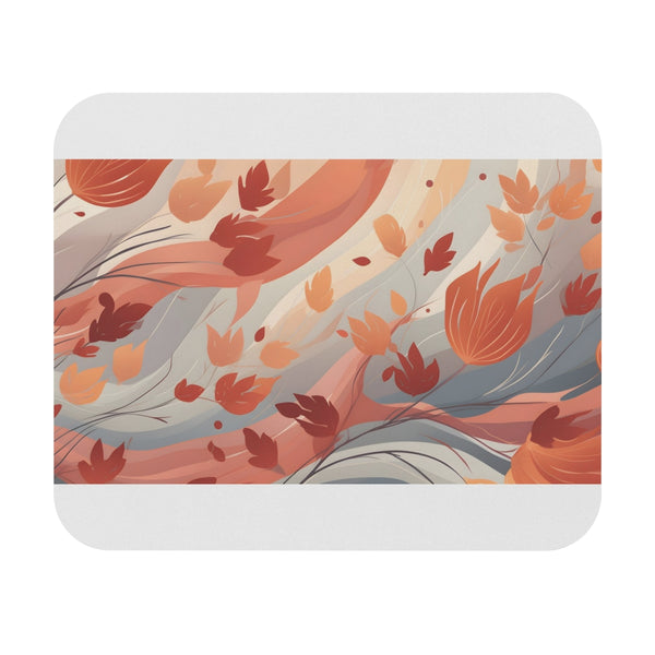 Autumn Foliage Pattern Mouse Pad