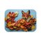 Autumn Leaf Fox Design Bath Mat