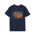 Autumn Leaves Fox Graphic T-Shirt