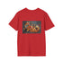 Autumn Leaves Fox Graphic T-Shirt