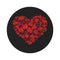 "Autumn Love Heart Rug"
