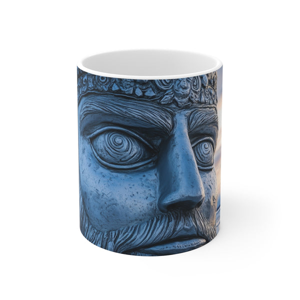 Awakening Colossus Ice-Themed Coffee Mug