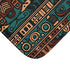 Aztec Pattern — Non-Slip Bath Mat — Cushioned Memory Foam & Non-Slip Backing Detail