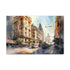 Stunning Melbourne skyline canvas print for home decor enthusiasts.