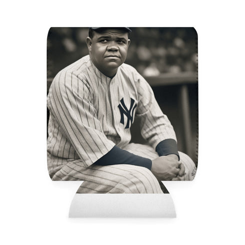 Babe Ruth Baseball Can Cooler