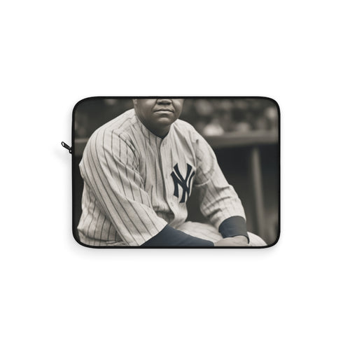 "Babe Ruth Baseball Laptop Sleeve"