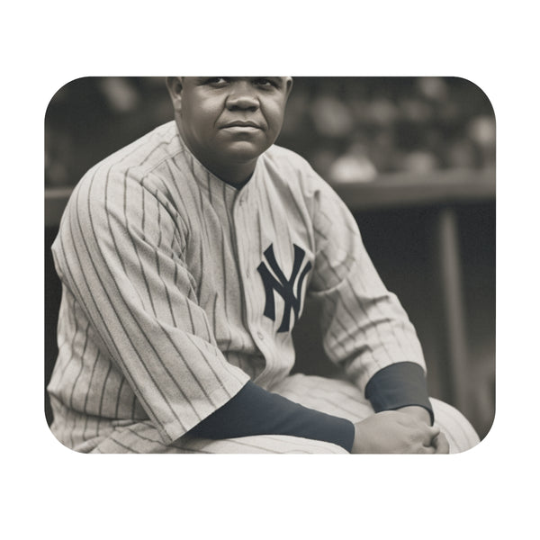 Babe Ruth Baseball Mouse Pad Hit a Home Run!