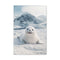 "Baby Harp Seal in Snow"