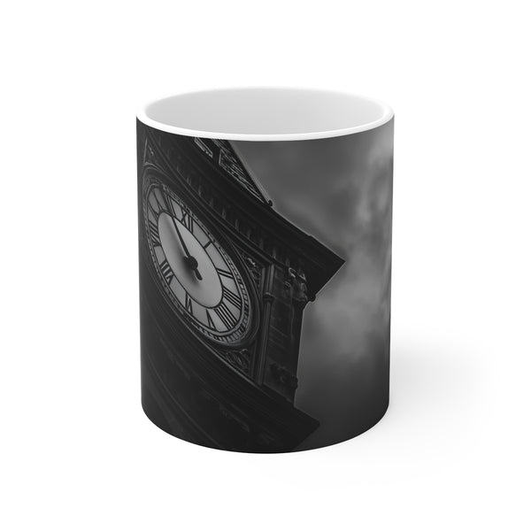 Backward Clock Tower Coffee Mug