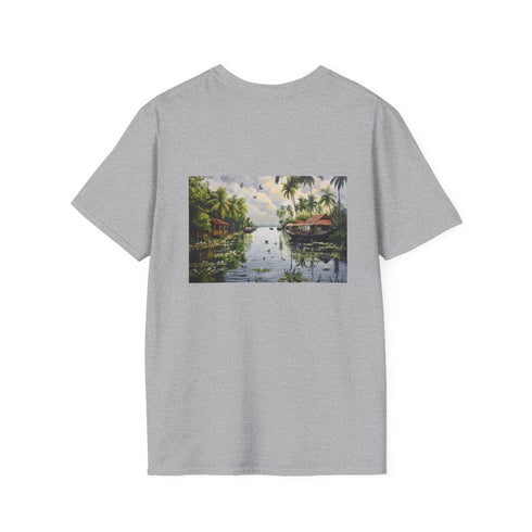 Backwaters of Kerala T-Shirt: Painted Paradise