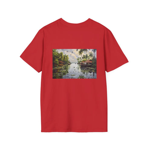 Backwaters of Kerala T-Shirt: Painted Paradise