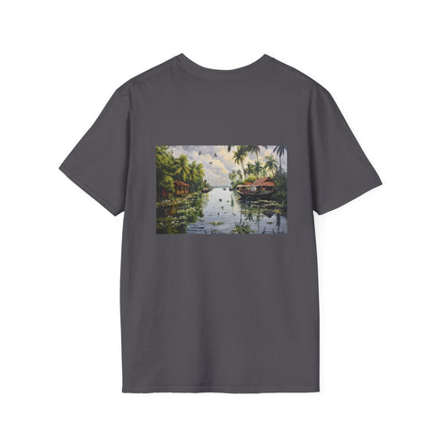 Backwaters of Kerala T-Shirt: Painted Paradise