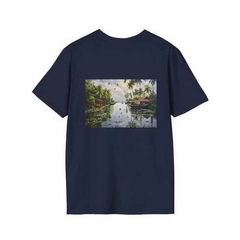 Backwaters of Kerala T-Shirt: Painted Paradise