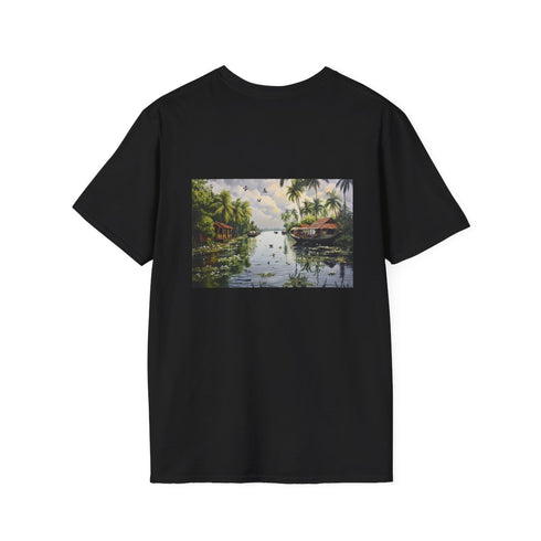 Backwaters of Kerala T-Shirt: Painted Paradise