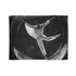 Ballet Dancer Spinning Through Gravity — 50×60 Plush Throw Blanket — Full Flat Artwork View