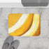 Bananaa Watercolor Painting Effect and Simple Luxury Memory Foam Bath Mat - Bathroom Lifestyle View