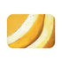 Bananaa Watercolor Painting Effect and Simple Luxury Memory Foam Bath Mat - Top View
