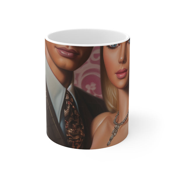 "Barbie and Ken Love Mug"
