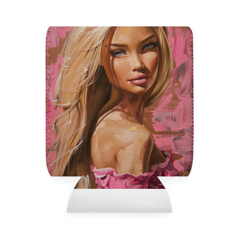 Barbie Paint Can Cooler Sleeve