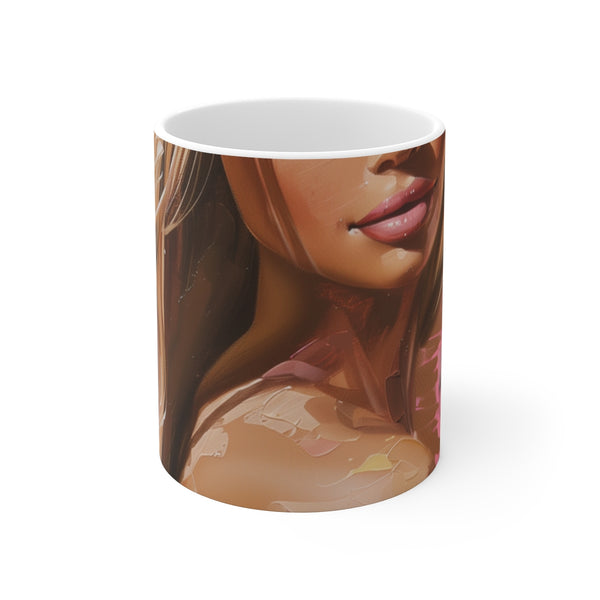 "Barbie Painting Magic Coffee Mug"