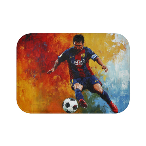 "Barcelona Dribble Lion Bath Mat"