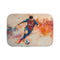 "Barcelona Dribbling Messi Bath Mat"