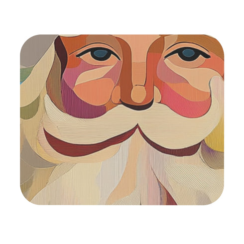 Baroque Santa Mouse Pad Holiday Fun