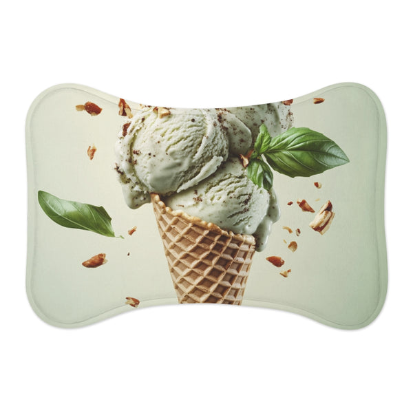 "Basil Flavored Waffle Cone Mat"