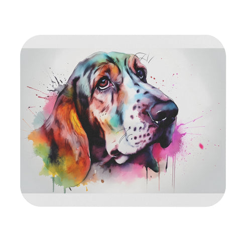 Basset Hound Bliss Mouse Pad