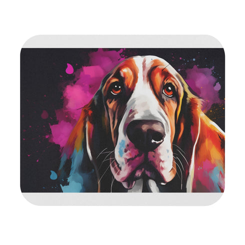 Basset Hound Pup Mouse Pad Adorable design for animal lovers!