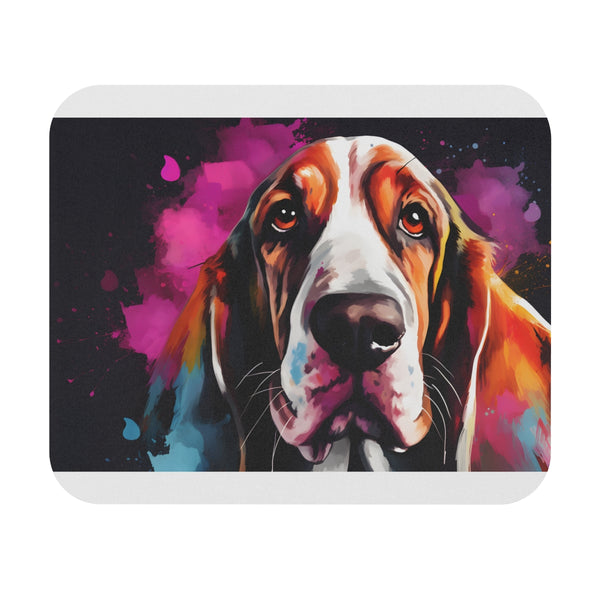 Basset Hound Pup Mouse Pad Adorable design for animal lovers!