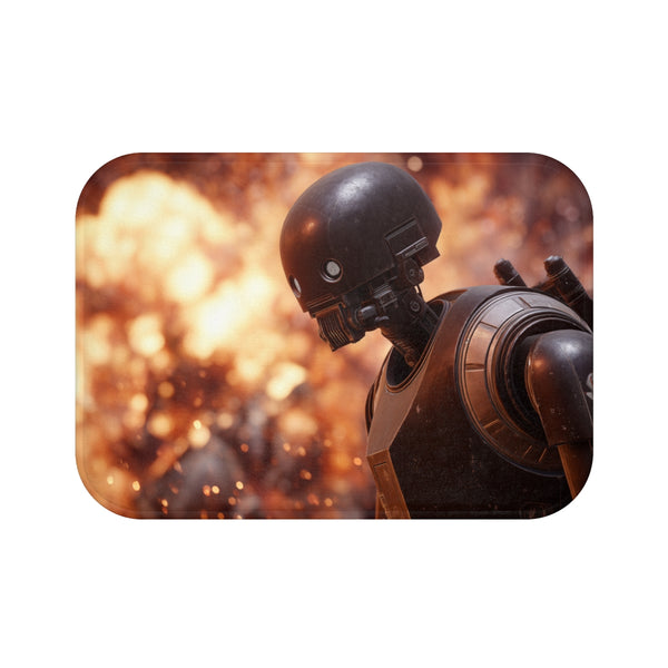 Bath Mat with K-2SO Design