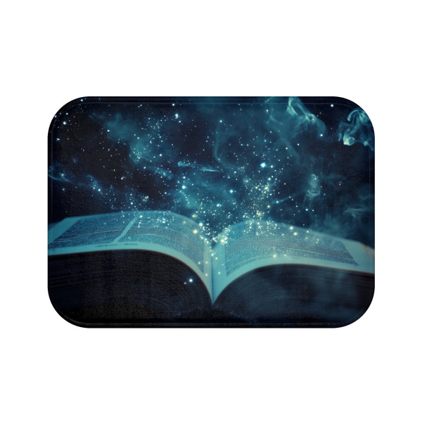 "Bath Mat with Page Constellations"