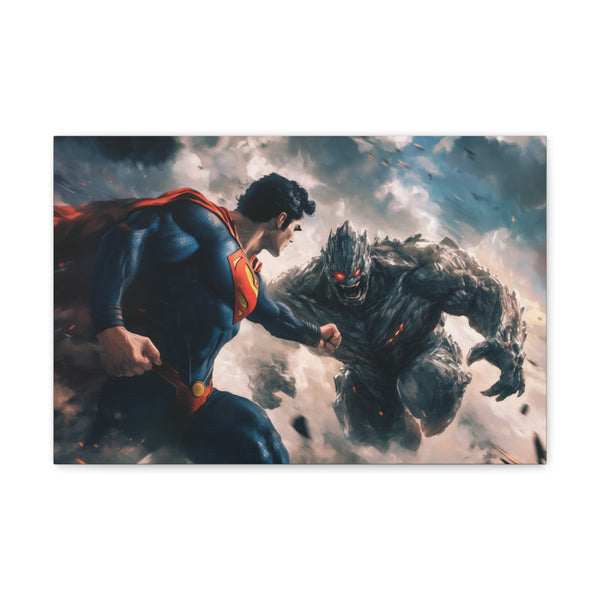 "Battle of Titans: Superman vs. Doomsday"