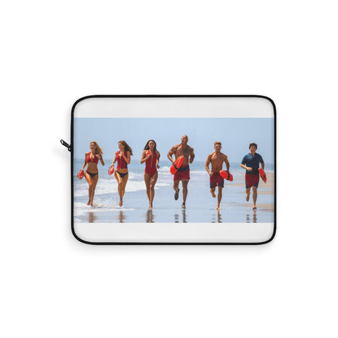 "Baywatch Cast Laptop Sleeve: Beachy Protection"