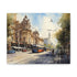 Elegant Melbourne cityscape canvas print in 8" x 10" size.