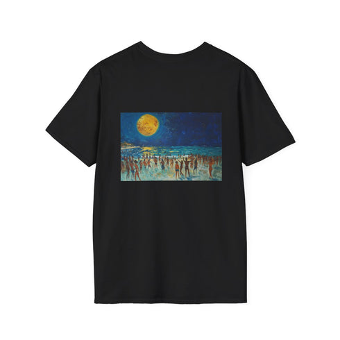 Beach Night Full Moon Tee