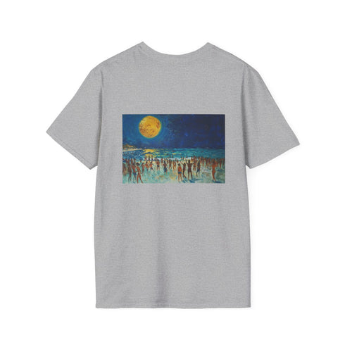 Beach Night Full Moon Tee