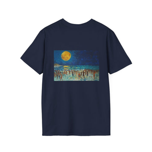 Beach Night Full Moon Tee