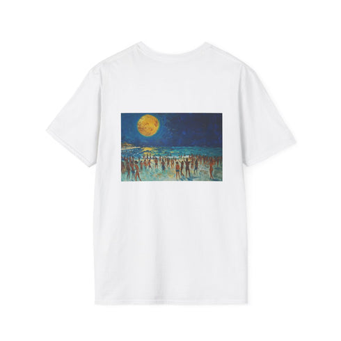 Beach Night Full Moon Tee
