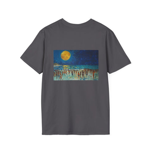 Beach Night Full Moon Tee