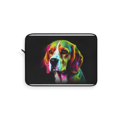 "Beagle 2 Laptop Sleeve: Pawsitively Adorable"