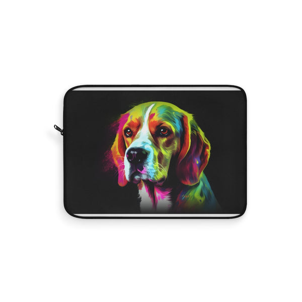 "Beagle 2 Laptop Sleeve: Pawsitively Adorable"