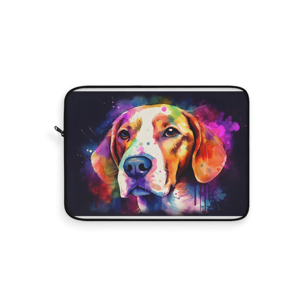 "Beagle Bliss Laptop Sleeve: Pup-tastic Protection"