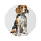 "Beagle Bliss Round Rug"