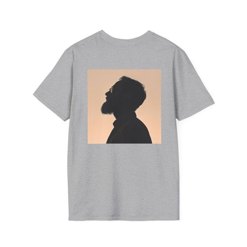 Bearded Bald Man Silhouette Shirt