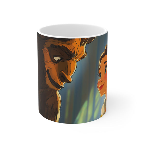 "Beauty in a Mug" - Elevate your morning routine with this stunning coffee mug that combines beauty and functionality. Fill your cup with joy and start your day right!