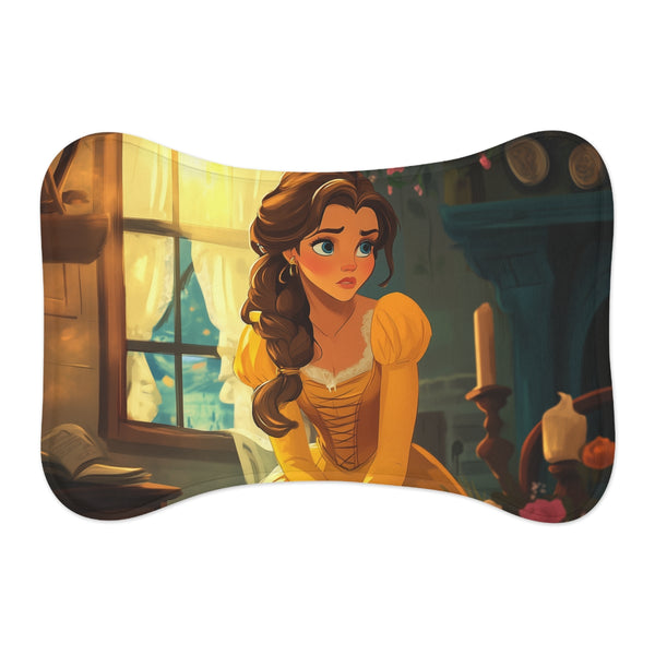 "Belle Beauty Pet Mat: Enchanting Comfort"