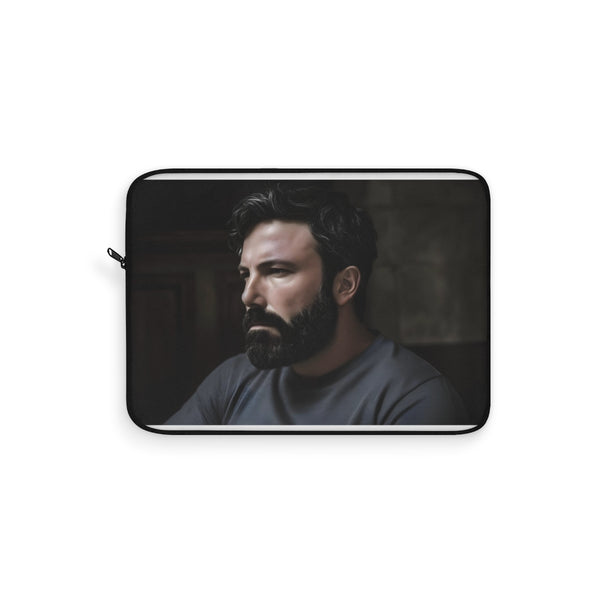 "Ben Affleck-Inspired Laptop Sleeve: Protect Your Tech in Style!"